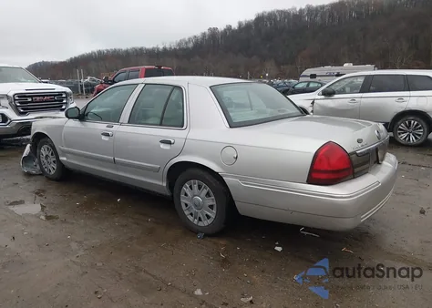 2008 Mercury Grand Marquis Gs from USA, damaged, VIN 2MEFM74V78X621129